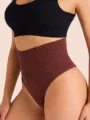 NAISULA Sculpting Thong - High Waist Tummy Control Shapewear Thong | Seamless Compression Panties for Snatched Waist & No Visible Lines